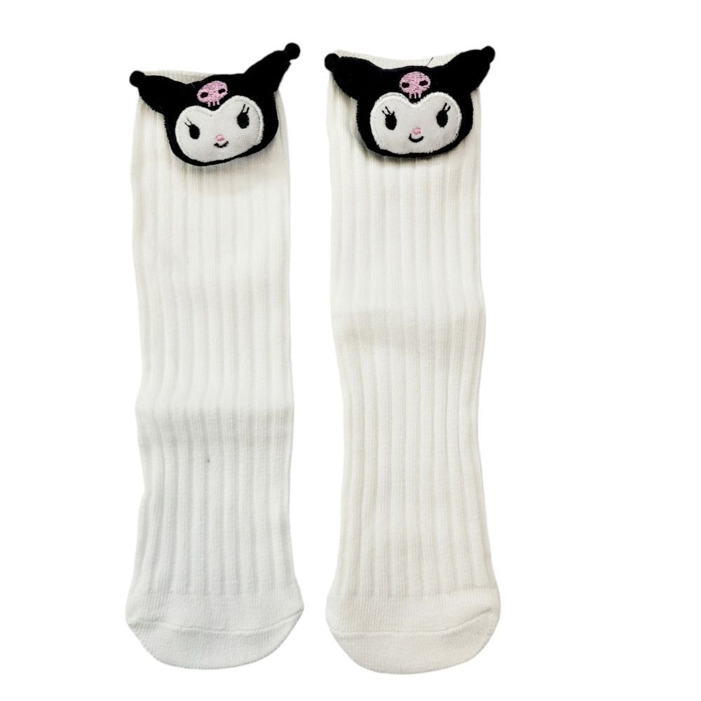 2/$20 Brand New Black/White Kuromi Socks Kids